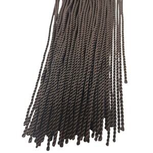 Long 24" Hair Extension Braids Brown Black Mini Twist Glamor Raggae Festival Fun